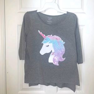 Girls Arizona Jean Co. 3XL Graphic Unicorn Shirt